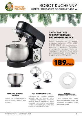 HIPPER.pl - gazetka promocyjna Gazetka od czwartku 04.12 do wtorku 23.12 - strona 6