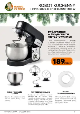 HIPPER.pl - gazetka promocyjna Gazetka od czwartku 04.12 do wtorku 23.12 - strona 6