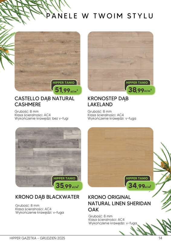 HIPPER.pl - gazetka promocyjna Gazetka od czwartku 04.12 do wtorku 23.12 - strona 14