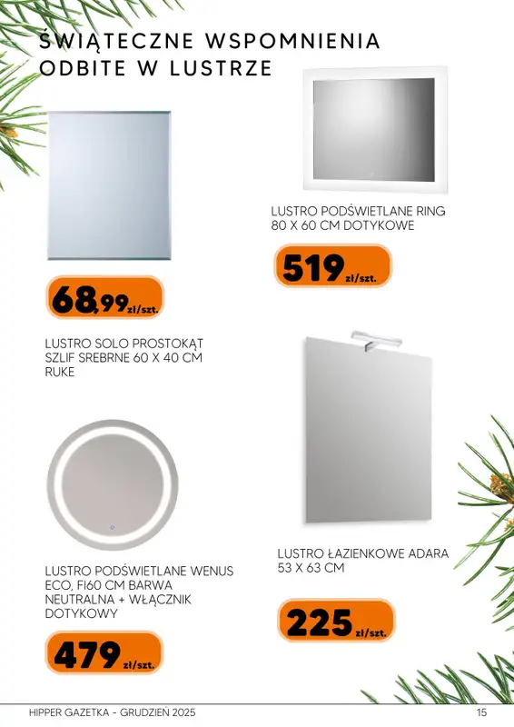 HIPPER.pl - gazetka promocyjna Gazetka od czwartku 04.12 do wtorku 23.12 - strona 15