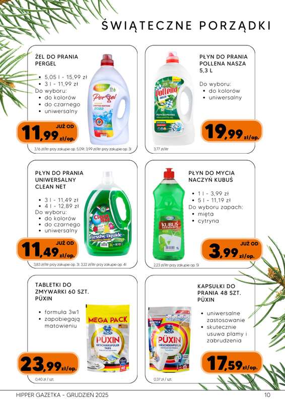 HIPPER.pl - gazetka promocyjna Gazetka od czwartku 04.12 do wtorku 23.12 - strona 10