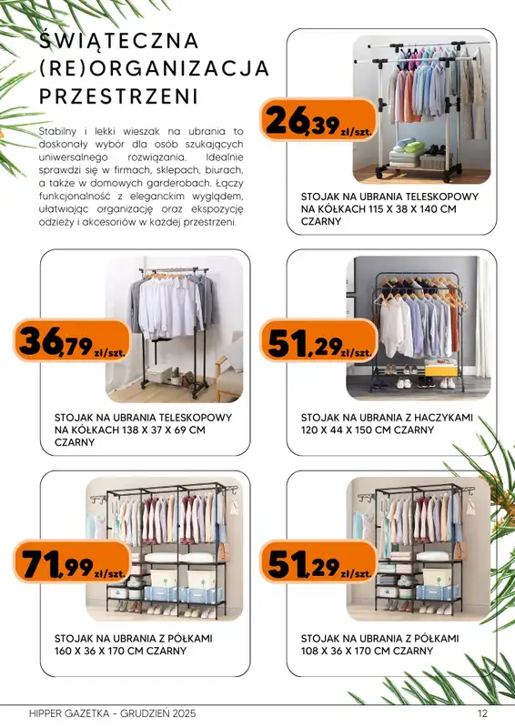 HIPPER.pl - gazetka promocyjna Gazetka od czwartku 04.12 do wtorku 23.12 - strona 12