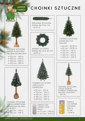 HIPPER.pl - gazetka promocyjna Gazetka od czwartku 04.12 do wtorku 23.12 - strona 3
