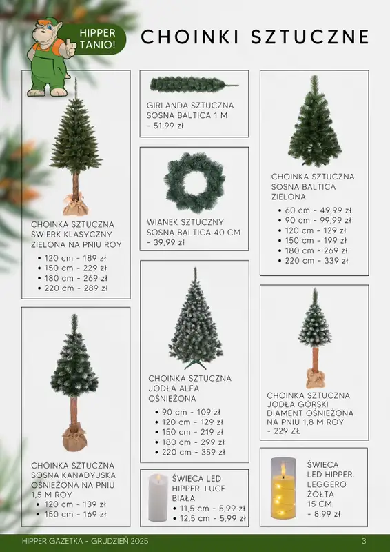 HIPPER.pl - gazetka promocyjna Gazetka od czwartku 04.12 do wtorku 23.12 - strona 3