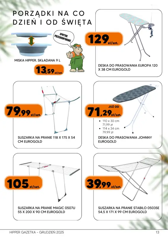 HIPPER.pl - gazetka promocyjna Gazetka od czwartku 04.12 do wtorku 23.12 - strona 13