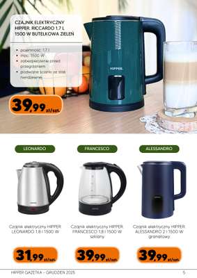 HIPPER.pl - gazetka promocyjna Gazetka od czwartku 04.12 do wtorku 23.12 - strona 5