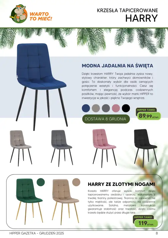 HIPPER.pl - gazetka promocyjna Gazetka od czwartku 04.12 do wtorku 23.12 - strona 8