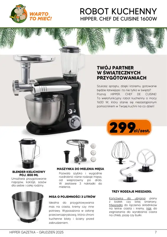 HIPPER.pl - gazetka promocyjna Gazetka od czwartku 04.12 do wtorku 23.12 - strona 7