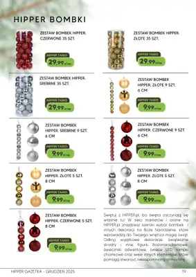 HIPPER.pl - gazetka promocyjna Gazetka od czwartku 04.12 do wtorku 23.12 - strona 19