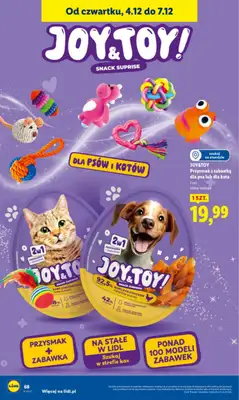 Lidl - gazetka promocyjna Oferta od czwartku od czwartku 04.12 do niedzieli 07.12 - strona 74