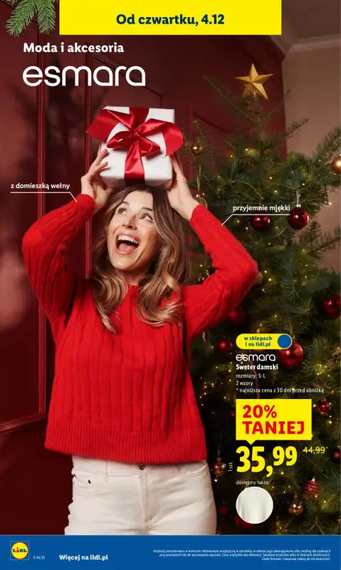 Lidl - gazetka promocyjna Oferta od czwartku od czwartku 04.12 do niedzieli 07.12 - strona 24