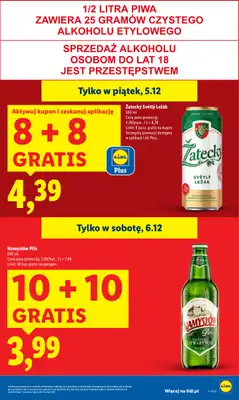 Lidl - gazetka promocyjna Oferta od czwartku od czwartku 04.12 do niedzieli 07.12 - strona 23