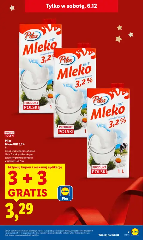 Lidl - gazetka promocyjna Oferta od czwartku od czwartku 04.12 do niedzieli 07.12 - strona 7