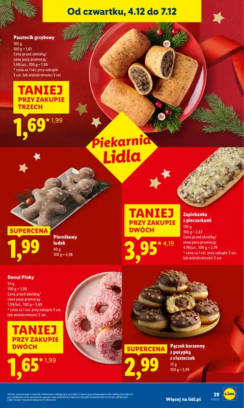 Lidl - gazetka promocyjna Oferta od czwartku od czwartku 04.12 do niedzieli 07.12 - strona 43