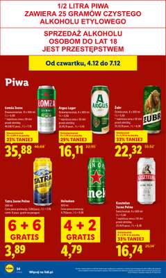 Lidl - gazetka promocyjna Oferta od czwartku od czwartku 04.12 do niedzieli 07.12 - strona 58