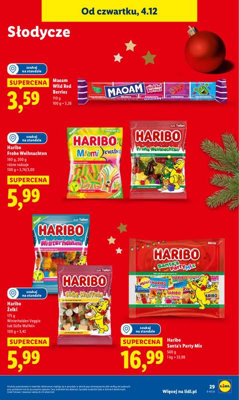 Lidl - gazetka promocyjna Oferta od czwartku od czwartku 04.12 do niedzieli 07.12 - strona 33