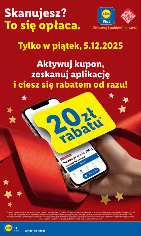 Lidl - gazetka promocyjna Oferta od czwartku od czwartku 04.12 do niedzieli 07.12 - strona 14
