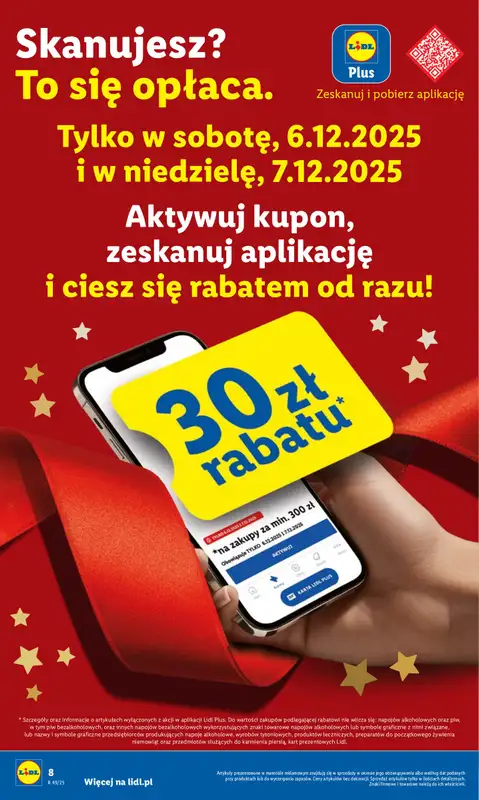 Lidl - gazetka promocyjna Oferta od czwartku od czwartku 04.12 do niedzieli 07.12 - strona 8