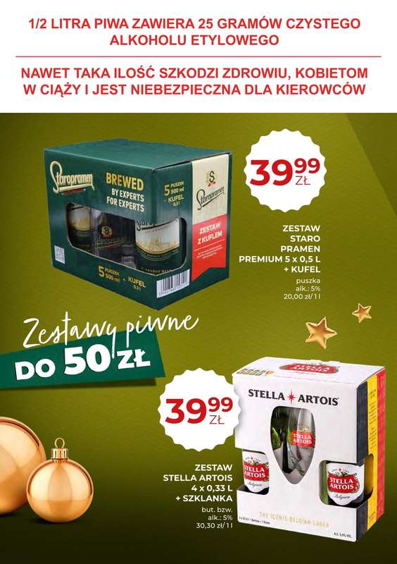 Duży Ben - gazetka promocyjna Prezenty do 50 zł od niedzieli 07.12 do środy 07.01
