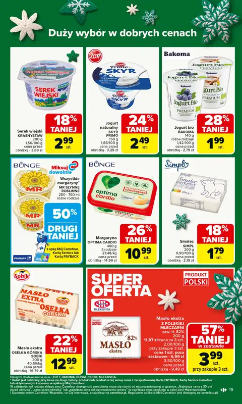 Carrefour - gazetka promocyjna Gazetka Carrefour od poniedziałku od poniedziałku 08.12 do niedzieli 14.12 - strona 23