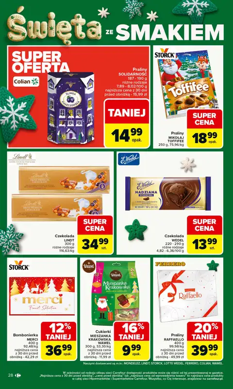 Carrefour - gazetka promocyjna Gazetka Carrefour od poniedziałku od poniedziałku 08.12 do niedzieli 14.12 - strona 32