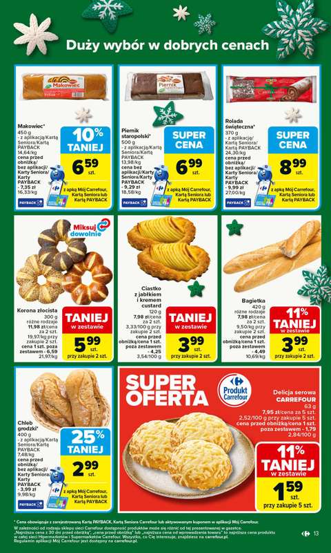 Carrefour Market - gazetka promocyjna Gazetka Carrefour Market od poniedziałku od poniedziałku 08.12 do niedzieli 14.12 - strona 17