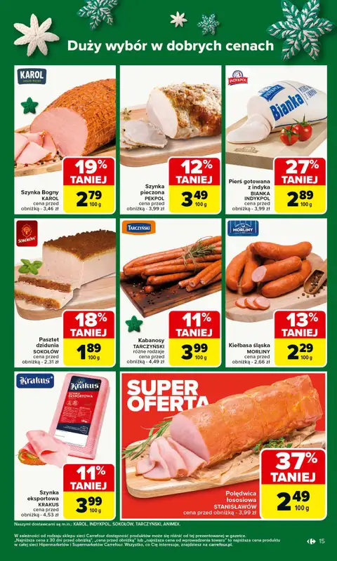 Carrefour Market - gazetka promocyjna Gazetka Carrefour Market od poniedziałku od poniedziałku 08.12 do niedzieli 14.12 - strona 19