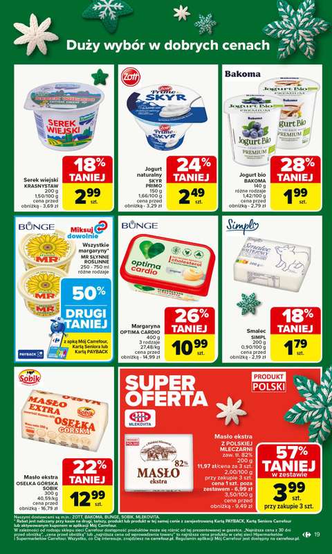 Carrefour Market - gazetka promocyjna Gazetka Carrefour Market od poniedziałku od poniedziałku 08.12 do niedzieli 14.12 - strona 23