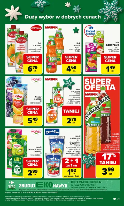 Carrefour Market - gazetka promocyjna Gazetka Carrefour Market od poniedziałku od poniedziałku 08.12 do niedzieli 14.12 - strona 39