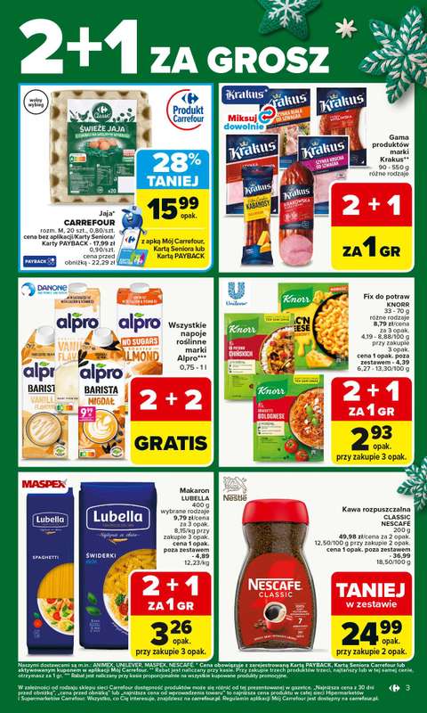 Carrefour Market - gazetka promocyjna Gazetka Carrefour Market od poniedziałku od poniedziałku 08.12 do niedzieli 14.12 - strona 7