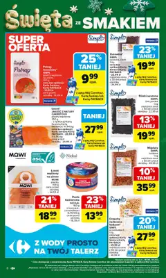 Carrefour Market - gazetka promocyjna Gazetka Carrefour Market od poniedziałku od poniedziałku 08.12 do niedzieli 14.12 - strona 12