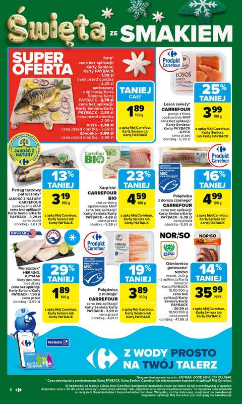 Carrefour Market - gazetka promocyjna Gazetka Carrefour Market od poniedziałku  do niedzieli 14.12 - strona 10