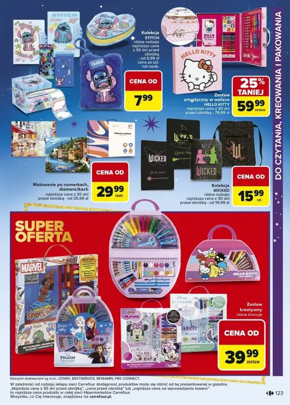 Carrefour - gazetka promocyjna Gazetka Zabawki od poniedziałku 03.11 do wtorku 23.12 - strona 123