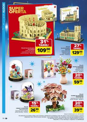 Carrefour - gazetka promocyjna Gazetka Zabawki od poniedziałku 03.11 do wtorku 23.12 - strona 74