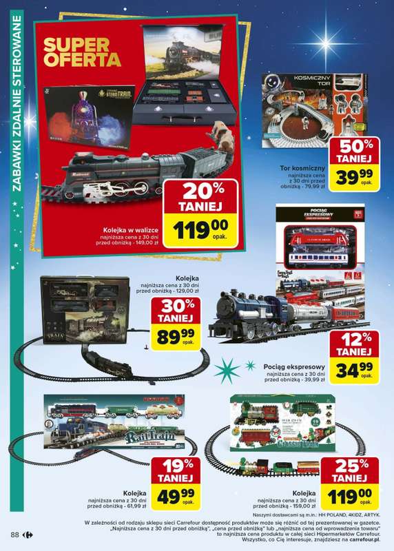 Carrefour - gazetka promocyjna Gazetka Zabawki od poniedziałku 03.11 do wtorku 23.12 - strona 88