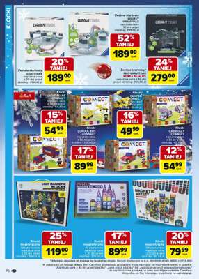 Carrefour - gazetka promocyjna Gazetka Zabawki od poniedziałku 03.11 do wtorku 23.12 - strona 76