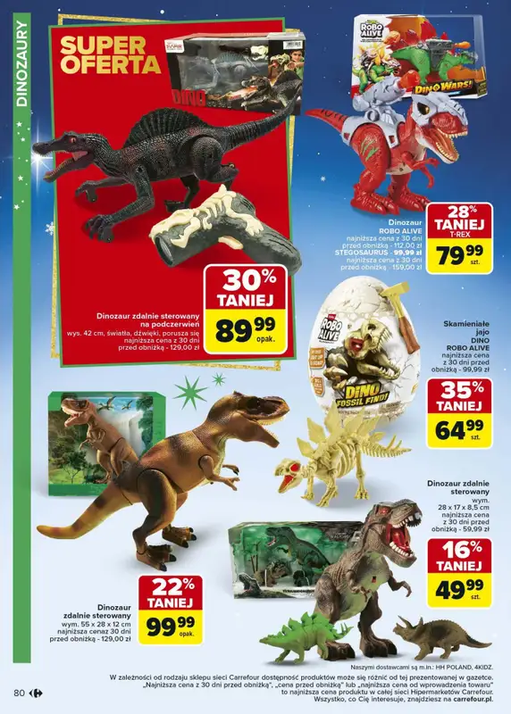 Carrefour - gazetka promocyjna Gazetka Zabawki od poniedziałku 03.11 do wtorku 23.12 - strona 80