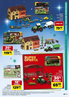 Carrefour - gazetka promocyjna Gazetka Zabawki od poniedziałku 03.11 do wtorku 23.12 - strona 103