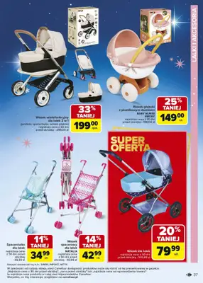 Carrefour - gazetka promocyjna Gazetka Zabawki od poniedziałku 03.11 do wtorku 23.12 - strona 37