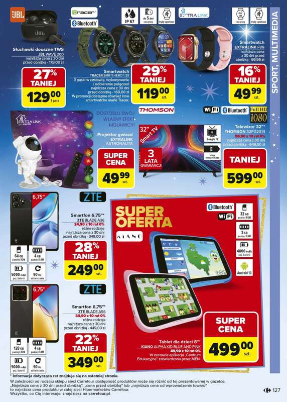 Carrefour - gazetka promocyjna Gazetka Zabawki od poniedziałku 03.11 do wtorku 23.12 - strona 127