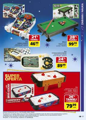 Carrefour - gazetka promocyjna Gazetka Zabawki od poniedziałku 03.11 do wtorku 23.12 - strona 57