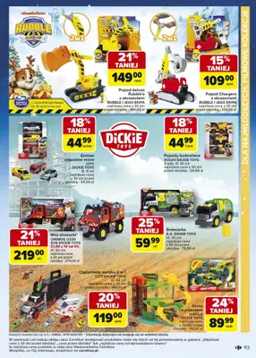 Carrefour - gazetka promocyjna Gazetka Zabawki od poniedziałku 03.11 do wtorku 23.12 - strona 113