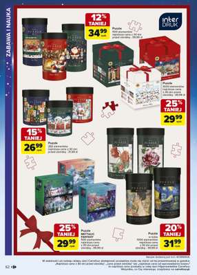 Carrefour - gazetka promocyjna Gazetka Zabawki od poniedziałku 03.11 do wtorku 23.12 - strona 62