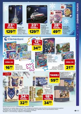 Carrefour - gazetka promocyjna Gazetka Zabawki od poniedziałku 03.11 do wtorku 23.12 - strona 63