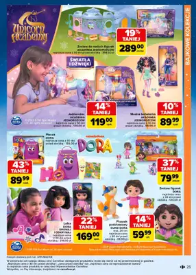 Carrefour - gazetka promocyjna Gazetka Zabawki od poniedziałku 03.11 do wtorku 23.12 - strona 25