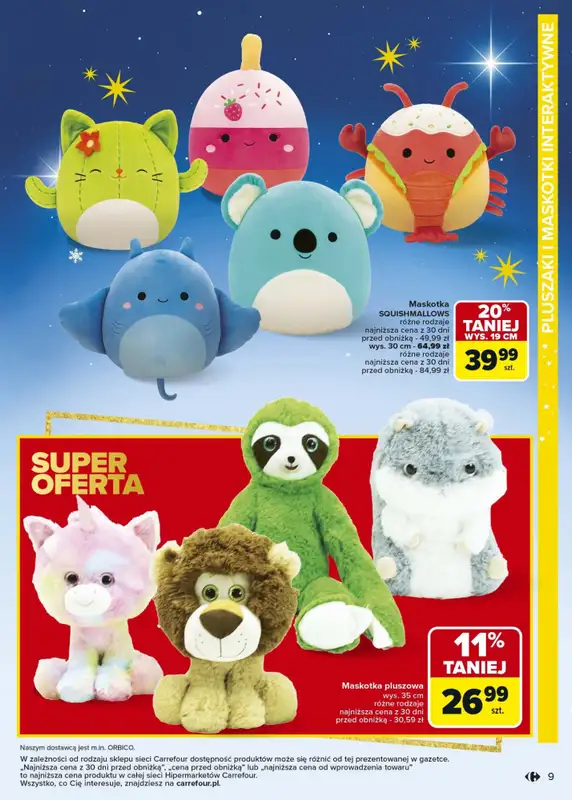 Carrefour - gazetka promocyjna Gazetka Zabawki od poniedziałku 03.11 do wtorku 23.12 - strona 9
