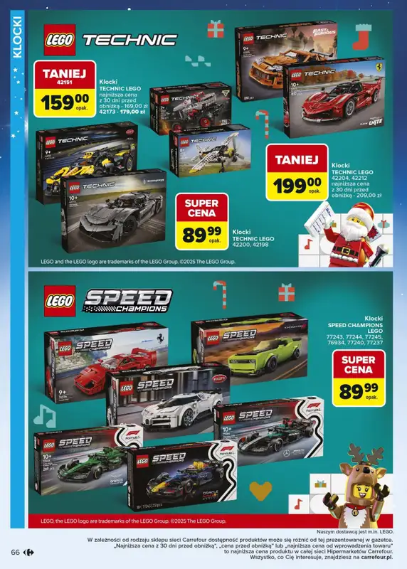 Carrefour - gazetka promocyjna Gazetka Zabawki od poniedziałku 03.11 do wtorku 23.12 - strona 66