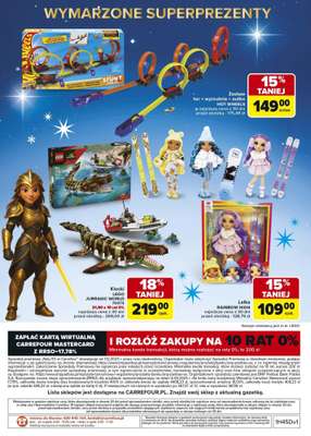 Carrefour - gazetka promocyjna Gazetka Zabawki od poniedziałku 03.11 do wtorku 23.12 - strona 128
