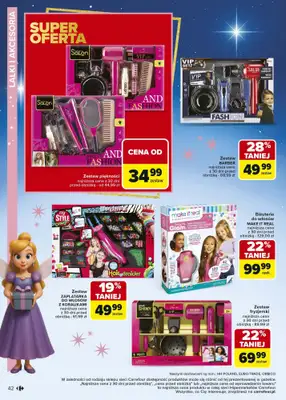 Carrefour - gazetka promocyjna Gazetka Zabawki od poniedziałku 03.11 do wtorku 23.12 - strona 42