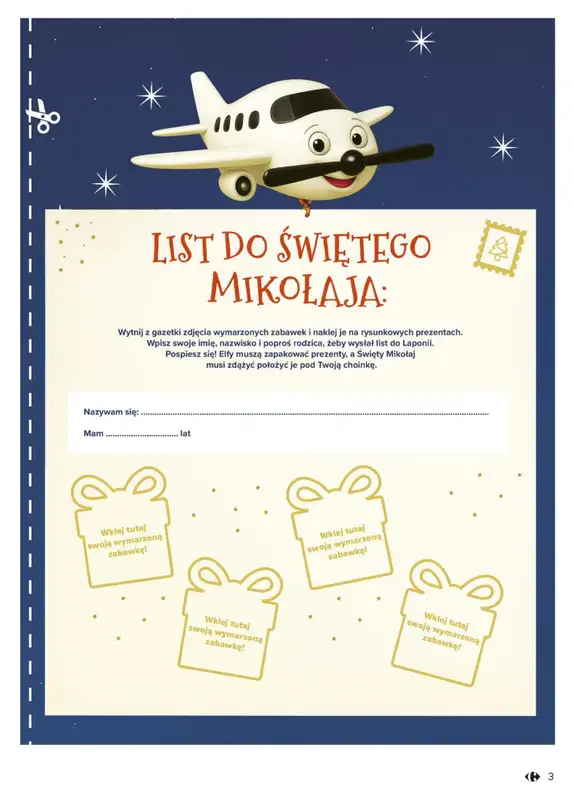 Carrefour - gazetka promocyjna Gazetka Zabawki od poniedziałku 03.11 do wtorku 23.12 - strona 3